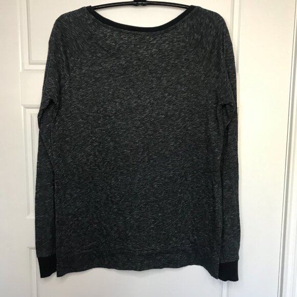 American Eagle Outfitters Favorite Tee Women's Small Long Sleeve Metallic Gold - Picture 3 of 9